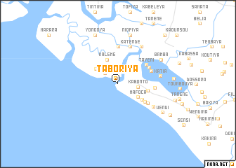 map of Taboriya