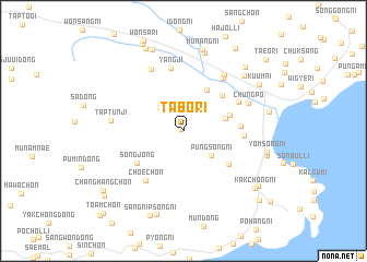 map of Tabo-ri