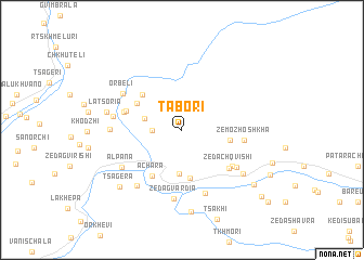 map of Tabori