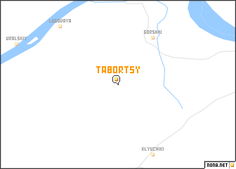 map of Tabortsy