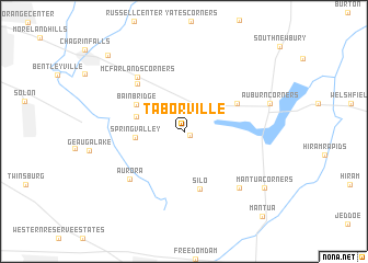 map of Taborville