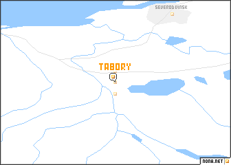 map of Tabory