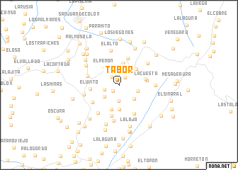 map of Tabor