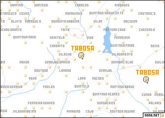 map of Tabosa