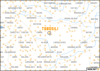 map of Tabo-Sili