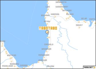 map of Tabo Tabo
