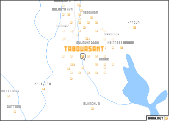 map of Tabouasamt