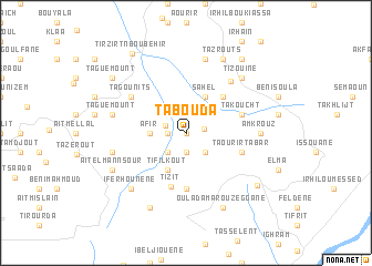 map of Tabouda