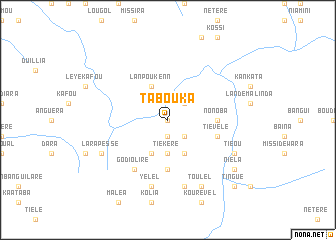 map of Tabouka