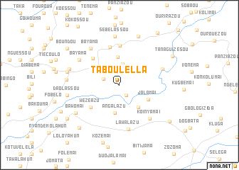 map of Taboulélla