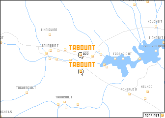 map of Tabount