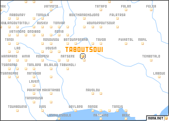 map of Taboutsoui