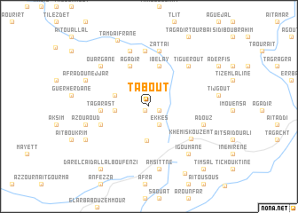 map of Tabout