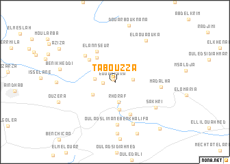 map of Tabouzza