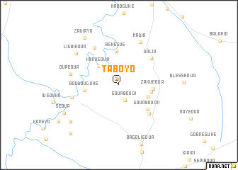 map of Taboyo