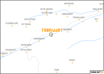 map of Tabrijjat