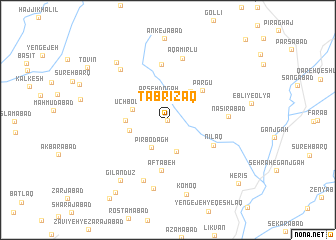 map of Tabrīzaq