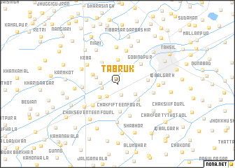 map of Tabruk