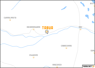 map of Tábua