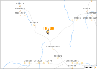 map of Tábua