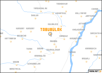 map of Tabu-Bulak