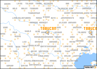 map of Tabucan