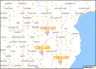 map of Tabucan