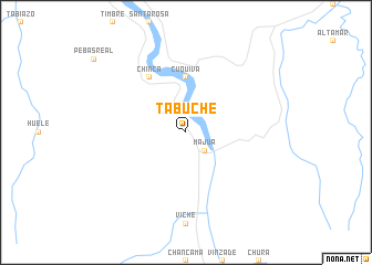 map of Tabuche