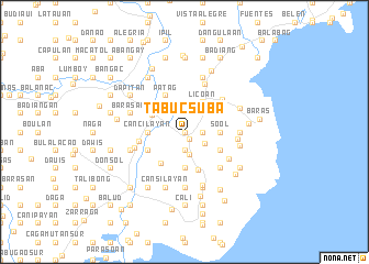 map of Tabuc-suba