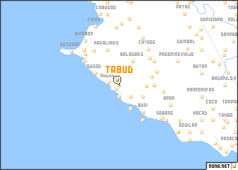 map of Tabud