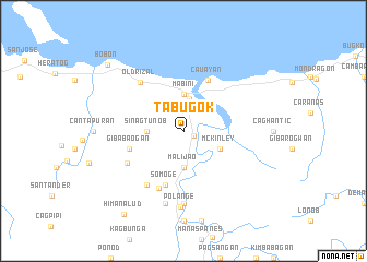 map of Tabugok