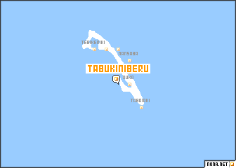 map of Tabukiniberu