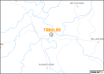 map of Tabulam