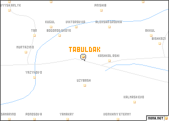 map of Tabuldak