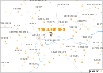 map of Tabuleirinho