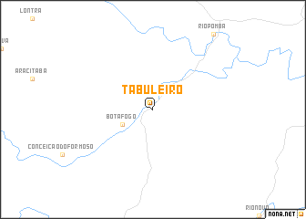 map of Tabuleiro