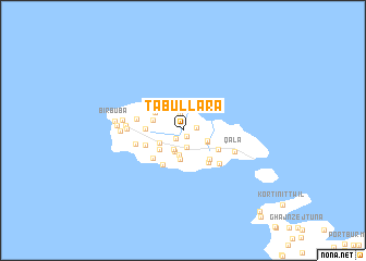 map of Taʼ Bullara