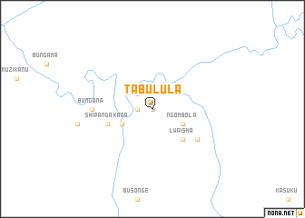 map of Tabulula