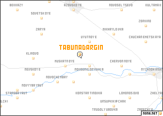 map of Tabun Adargin