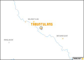 map of Tabuntulang