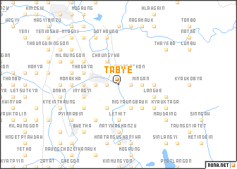 map of Tabye