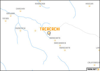 map of Tacacachi