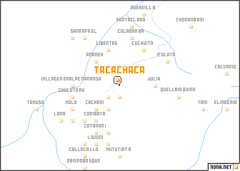 map of Tacachaca