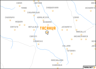 map of Tacahua