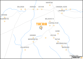 map of Tacaia