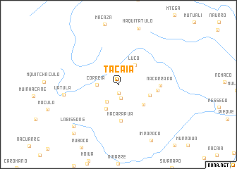map of Tacaia