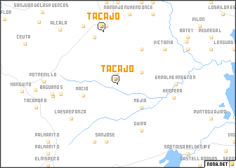 map of Tacajó