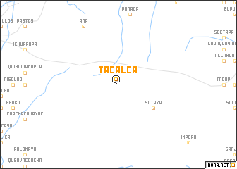 map of Tacalca