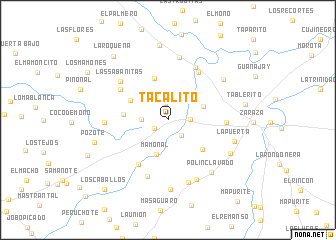 map of Tacalito