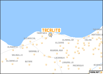 map of Tacalito